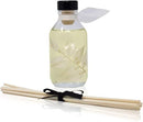 LOVSPA Reed Diffuser Set, Coconut & Eucalyptus Scented Oil Diffuser with Sticks, Home Fragrance Accessories for Bathroom Shelf Decor, Aroma Diffusers for Home or Office Desk, USA Made by CozyNest Decor
