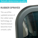 Baby Car Mirror Most Stable Backseat Mirror with Premium Matte Finish,Ultra High Definition PMMA Material, Secure and Shatterproof,Black by TinyTreasures Baby Boutique