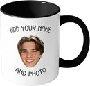 Custom Mug, Customized Photo Coffee Mug, Personalized 11 Oz Ceramic Mug with Text Photo, Taza Personalizadas for Men Women by TinyTreasures Baby Boutique