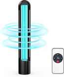 UV Light Sanitizer, Ultraviolet Lamp with Remote Control for Bed Bugs and Dust Mites, Home Disinfection Device UV Lamp for Home, Room & Kitchen, Ultraviolet Light with 3 Speed Timings by CozyNest Decor