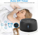 Sound Machine for Sleeping, Exmate Noise Machine for Office Privacy with 30 Non-Looping HiFi Soothing Sound, Memory Function and Timer Sound Machine for Adult Kid Home Office Travel by TinyTreasures Baby Boutique