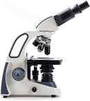 SWIFT SW380B 40X-2500X Magnification, Siedentopf Head, Research-Grade Binocular Compound Lab Microscope with Wide-Field 10X and 25X Eyepieces, Mechanical Stage, Ultra-Precise Focusing by TinyTreasures Baby Boutique
