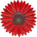 EASICUTI Red Sunflower Metal Flowers Wall Decor Metal Wall Art Decorations Hanging for Indoor Outdoor Home Bathroom Kitchen Room Bedroom Living Room Garden Patio Porch 6 Inch by GreenHaven Gardens