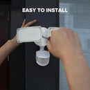 LUTEC 38W 3500 Lumen LED Motion Activated Integrated Dual-Head Floodlight Outdoor with Motion Sensor, 5000K Daylight, Dusk to Dawn, Exterior Security Wall Light for Patio, Garden, Yard(White) by GreenHaven Gardens