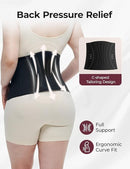Momcozy Ergowrap Postpartum Belly Band for Natural and C-Section Recovery, Abdominal Binder with 3D Abdomen Lifting & Ergonomic Back Support, Seamless Belly Wrap Shapewear for Post Surgery Recovery by TinyTreasures Baby Boutique