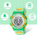 Kids Watch,Boys Watch for 3-15 Year Old Boys,Digital Sport Outdoor Multifunctional Chronograph LED 50 M Waterproof Alarm Calendar Analog Watch for Children with Silicone Band,Kids Gift by TinyTreasures Baby Boutique