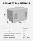 Silonn 168 Wh Detachable Battery for 12 Volt RV Ice Maker, Specially Equipped SLIM39 Series Portable Ice Maker (Adapter not Included) by CozyNest Decor