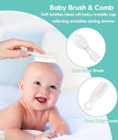 Baby Healthcare and Grooming Kit, Safety Newborn Nursery Baby Care Kit, with Hair Brush Comb, Nail Clipper, Thermometer, Pacifier Clip, Baby Registry Search, Baby Girl Boy Newborn Essentials by TinyTreasures Baby Boutique