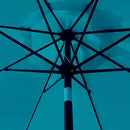 Sunnyglade 9' Patio Umbrella Outdoor Table Umbrella with 8 Sturdy Ribs (Teal Blue) by GreenHaven Gardens