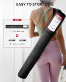 HAPBEAR Extra Large Yoga Mat - 72"x48"/78"x54", 1/4" & 1/3" Thick, Non-Slip, Durable, Eco-Friendly, Wide Exercise Mat for Home Workouts, Yoga, Pilates, Stretching, Meditation (Barefoot Exercise) by TinyTreasures Baby Boutique