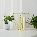 Watering Can for Indoor Plants, 50 oz/1.5L Stainless Steel Watering Can Pot with Long Spout, Garden Watering Cans with Comfortable Handle for Indoor House Plants Bonsai Flower Decorative by GreenHaven Gardens