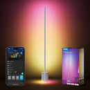 Govee Floor Lamp 2 with Matter, RGBIC, Warm Cool White LED, Alexa Compatible, 1725lm, Music Sync, Scene Modes, Smart Floor Lamp for Living Room, Bedroom, Silver(1 Pack) by CozyNest Decor