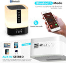 Night Light Bluetooth Speaker, 5 in 1 Touch Control Bedside Lamp Dimmable Multi-Color Changing, Bedroom Alarm Clock, Best Birthday Gift Ideas for 10 11 12 13 14 Year Old Teenage Girls/Boys by TinyTreasures Baby Boutique