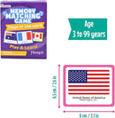 Menique Flags of The World Memory Matching Game – 100 Cards, 50 Countries to Match – Educational & Fun for Kids and Adults – Color-Coded by Continent – Learn Flags, Capitals, and Geography by TinyTreasures Baby Boutique