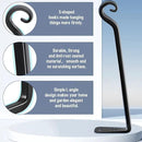 FEED GARDEN 15 Inch 2 Pack Hand-Forged Hanging Plant Bracket Heavy Duty Metal Plant Hangers for Outdoor Hanging Bird Feeders Lanterns Wind Chimes Black by GreenHaven Gardens
