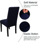 JQinHome 4 Pcs Dining Chair Slipcover, High Stretch Removable Washable Chair Seat Protector Cover for Home Party Hotel Wedding Ceremony by CozyNest Decor