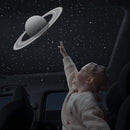 Car Star Projector with Air Freshener, Ceiling Ambient Light with 6 Scents, Auto On/Off, Vent Clip Accent Light with Diffuser(Saturn) by TinyTreasures Baby Boutique