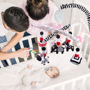 teytoy My First Baby Crib Mobile, Black and White Baby Mobile for Crib, High Contrast Mobile Toy for Newborn Infants Boys and Girls by TinyTreasures Baby Boutique