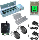 Visionis FPC-5019 One Door Access Control Inswinging Door 1200lbs Electromagnetic Lock Kit with Wireless Receiver and Remote Magnetic Lock System by GreenHaven Gardens