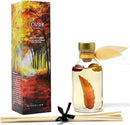 LOVSPA Reed Diffuser Set, Heirloom Pumpkim Scented Oil Diffuser with Sticks, Home Fragrance Accessories for Bathroom Shelf Decor, Aroma Diffusers for Home or Office Fall Decor, USA Made by CozyNest Decor