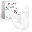 Momcozy Full Set Collector Cup Only Compatible with Momcozy M5 NOT for Others. Original M5 Breast Pump Replacement Accessories (160ml, with Double-Sealed Flange 24mm) by TinyTreasures Baby Boutique