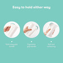 Frida Baby Control The Flow Bath Rinse Cup, Tear Free Rinser to Wash Hair and Body with Easy Grip Handle and Removable Rain Shower, Made in USA by TinyTreasures Baby Boutique