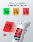 femometer Infrared Ear Thermometer for Adults & Kids, Highly Accurate, 1s Result, 30 Memory Recall, 3-Color Fever Alarm, with 21 Disposable Probe Covers & Storage Case by TinyTreasures Baby Boutique