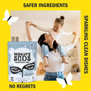 Molly's Suds Dishwasher Pods | Clean Dishwasher Detergent, Cuts Grease & Rinses Clean (Residue-Free) for Sparkling Dishes | 60 Auto-Release Tabs (Unscented) by CozyNest Decor