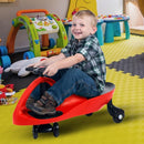Wiggle Car - Ride on Toy for Ages 3 and Up - Toddler Ride on Toys with no Batteries, Gears, or Pedals Just Twist, Wiggle, and Go by Lil’ Rider (Red) by TinyTreasures Baby Boutique
