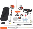 2025 New 52CC 2-Stroke Gas Weed Wacker, 5-in-1 Multi-Functional Lawn Mower Garden Hedge Trimmer String Trimmer Pole Chainsaw with Extension Pole, Weed Eater for Grass and Bush by GreenHaven Gardens
