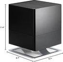 Stadler Form humidifier Oskar, energy-saving humidifier for rooms up to 540 square feet, evaporator with automatic switch-off, dimmable LEDs, very quiet, black by TinyTreasures Baby Boutique