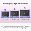 Kids Tablet, Android 15 Tablet for Kids 10 inch Octa-Core with Case, 24GB RAM 64GB ROM 1TB TF Card Expandable for Toddler Children, Parental Control, Dual Camera, BT5.0, WiFi, Gift (Purple) by TinyTreasures Baby Boutique
