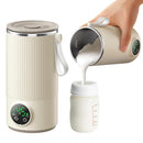 Portable Bottle Warmer for Travel,12 oz Baby Bottle Warmer,Built-in Mixer,Fast & Even Heating Formula to Keep Nutrient,Defrost,Leakproof,Accurate Temp Control,Keep Warm for a Long Time,Gift by TinyTreasures Baby Boutique