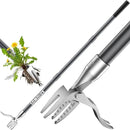 SOMOLUX 52'' Weed Puller Tool Stand-up Weeder with Metal Long Handle/Stainless Steel Claw, Gardening Manual Tool Weed Gripper/Picker/Remover No Bending/Kneeling to Remove Dandelion Form Lawn Patio by GreenHaven Gardens