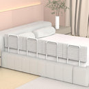 Bed Rail, Bed Rail for Toddlers, Kid, Adult, 78.7" Bed Side Rails for Full, Queen, King, Twin, Bunk, Dorm Beds to Prevent Falls, Bed Rails Can be Flexibly Combined, Easy Installation (Gray, 4 Packs) by TinyTreasures Baby Boutique