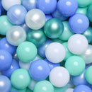 GOGOSO Ball Pits Balls for Toddlers Pack of 50 100 200 Plastics Shape Ball Non-Phthalate Non-BPA Non-Toxic 2.2-Inch Crush Proof Play Balls by TinyTreasures Baby Boutique