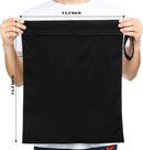 Shappy 2 Pcs Large Travel Laundry Bag Washable Waterproof Wet Dry Large Dirty Clothes Bag Bathing Workout(Solid Black Gray) by TinyTreasures Baby Boutique