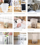 Kitchen Stand Holder, Plastic Bag Drying Rack, Multifunctional Countertop Cups Bottles Drying Rack for Plastic Bags, Bottles and Cups, Shelf Trash Bag by TinyTreasures Baby Boutique