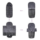 Front Height Adjustable Winter Waterproof Stroller Bunting Bag,Winter Stroller Blanket,Good for M6-48 Toddler by TinyTreasures Baby Boutique