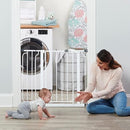 Regalo 38.5-Inch Extra Wide Baby Gate – Pressure Mount Baby and Pet Safety Gate for Bottom of Stairs & Doorways – Tested and Trusted, American Designed, American Owned by TinyTreasures Baby Boutique