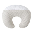 Nursing Pillow and Positioner for Breastfeeding, Ultra Soft Baby Breastfeeding Pillows for More Support for Mom and Baby, with Premium Removable Cover (Sand) by TinyTreasures Baby Boutique