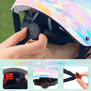 Adjustable Color Gradient Skateboard Helmet for 3-5-8-14+Ages【Toddler Kids Youth Adult】 Girls Boys Woman.Bike Helmet for Multi-Sports Cycling Bicycle Scooter Inline Roller Skate Rollerblading by TinyTreasures Baby Boutique