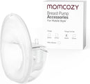 Momcozy Full Set Collector Cup Only Compatible with Momcozy Mobile Style | M6 NOT for Others. Original Mobile Style | M6 Breast Pump Replacement Accessories DoubleFit Flange 24mm by TinyTreasures Baby Boutique