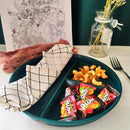 9" Unbreakable Divided Plates Set of 5, Wheat Straw Plate Reusable Dinnerware Portion Control Plate, Round Bariatric Plastic Plate for Kids Adults, BPA-free, Dishwasher Safe by CozyNest Decor