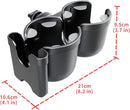 Baby Stroller Cup Holder with Phone Holder, 3-in-1 Bottle Holder, 360 Removable Degrees Rotation Drink Holder for Wheelchair, Stroller, Bike, Walker, Scooter, Bicycle, Uppababy, Nuna, Bugaboo, Doona. by TinyTreasures Baby Boutique
