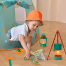 Meland Kids Camping Set with Tent - Toddler Toys for Boys with Campfire, Camping Toys for Kids Indoor Outdoor Pretend Play, Gift Idea for Boys Age 3,4,5,6 Year Old Birthday Christmas (Green) by TinyTreasures Baby Boutique