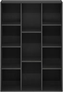Furinno Luder 11-Cube Open Shelf Bookcase, Bookshelf, Blackwood by TinyTreasures Baby Boutique