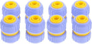 8 pcs Barb Hose Fittings system fittings zero-g hose repair kit 1/2 inch water hose adapter hose repair connector irrigations thread fittings extension pipeline abs Patcher by GreenHaven Gardens