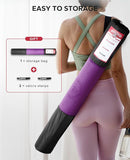 HAPBEAR Extra Large Yoga Mat - 72"x48"/78"x54", 1/4" & 1/3" Thick, Non-Slip, Durable, Eco-Friendly, Wide Exercise Mat for Home Workouts, Yoga, Pilates, Stretching, Meditation (Barefoot Exercise) by TinyTreasures Baby Boutique