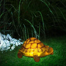 Solar Turtle Lights Deck Decorative Lighting Statue Lawn Patio Backyard Outdoor Garden Decoration Housewarming Gift by GreenHaven Gardens